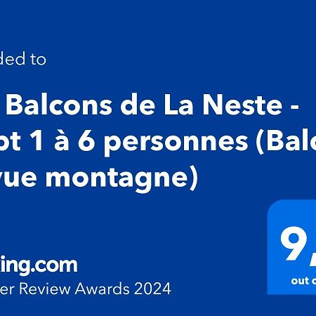 Les Balcons De La Neste - Appt 1 A 6 Personnes Arreau Eksteriør bilde